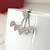 cheap Accessories Clearance-2pcs Stud Earrings Dangle Earrings For Women&#039;s Cubic Zirconia tiny diamond Party Wedding Daily Alloy Teardrop / Jacket Earrings