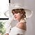 cheap Party Hats-Tulle / Flax / Organza Hats with 1 Wedding / Special Occasion / Casual Headpiece