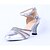 cheap Ballroom Shoes &amp; Modern Dance Shoes-Women&#039;s Modern Shoes Heel Customized Heel Leatherette Buckle Black / Gold / Silver / Professional