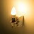 Недорогие Светодиодные лампы-свечи-4 W LED лампы в форме свечи 320 lm E14 E12 10 Светодиодные бусины SMD 5730 Тёплый белый Холодный белый 85-265 V / 6 шт.