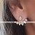 cheap Accessories Clearance-2pcs Stud Earrings Dangle Earrings For Women&#039;s Cubic Zirconia tiny diamond Party Wedding Daily Alloy Teardrop / Jacket Earrings