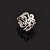 Χαμηλού Κόστους Μοδάτο Δαχτυλίδι-Δαχτυλίδι Χρυσό Ασημί Επιμεταλλωμένο με Πλατίνα Επιχρυσωμένο Κράμα Κύμα κυρίες Ασυνήθης Μοναδικό / Γυναικεία / Ρυθμιζόμενο δαχτυλίδι