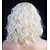 halpa Synteettiset peruukit pitsillä-Synteettiset pitsireunan peruukit Löysät aaltoilevat Löysät aaltoilevat Bob-leikkaus Sivuosa Lace Front Peruukki Vaaleahiuksisuus Lyhyt Keskikokoinen Vaaleahiuksisuus Synteettiset hiukset Naisten