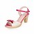 ieftine Sandale de Damă-Pentru femei Pantofi PU Vară Pantof cu Berete Sandale Toc Îndesat Portocaliu / Albastru / Roz