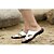 cheap Men&#039;s Slippers &amp; Flip-Flops-Men&#039;s Comfort Shoes Cowhide Spring / Summer / Fall Slippers &amp; Flip-Flops Water Shoes White / Black / Light Brown