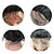 Недорогие Парики из натуральных волос-Натуральные волосы Полностью ленточные Парик Волнистый 130% плотность 100% ручная работа Парик в афро-американском стиле Природные волосы
