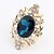 זול Fashion Ring-בגדי ריקוד נשים טבעת טבעת הטבעת יהלום סינתטי מותאם אישית עיצוב מיוחד סגנון לוגו קלסי וינטאג&#039; ריינסטון בוהמי בסיסי בריטי ארה&quot;ב אפריקה
