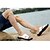 Χαμηλού Κόστους Ανδρικές Παντόφλες &amp; Σαγιονάρες-Ανδρικά Παπούτσια άνεσης Δερμάτινο Άνοιξη / Καλοκαίρι / Φθινόπωρο Παντόφλες &amp; flip-flops Παπούτσια Νερού Λευκό / Μαύρο / Ανοικτό Καφέ