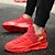 cheap Men&#039;s Sneakers-Men&#039;s Spring / Summer Comfort Athletic Casual Outdoor Trainers / Athletic Shoes Basketball Shoes Tulle Black / Red / Red / Gray