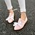 baratos Sapatilhas de mulher-Mulheres Sapatos Couro Ecológico Couro Envernizado Sintético Verão Outono Inovador Conforto Rasos Caminhada Sem Salto Dedo Apontado Laço