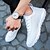 voordelige Herensneakers-Voor heren Sportschoenen Comfort schoenen Lichte zolen Sportief Informeel ulko- Wandelen PU Wit Zwart Herfst Lente / Veters