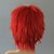 abordables Perruques de déguisement-Perruque de cosplay Perruque Synthétique Perruques de Déguisement Bouclé Bouclé Perruque Court Rouge Cheveux Synthétiques Femme Rouge hairjoy