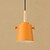baratos Luzes pendentes-Estilo Mini LED Designers Luzes Pingente Metal Acabamentos Pintados Retro Regional 110-120V 220-240V