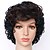 cheap Synthetic Trendy Wigs-Synthetic Wig Curly Curly Wig Short Natural Black Synthetic Hair Women&#039;s Ombre Hair Black Brown