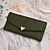 cheap Wallets-Women&#039;s Bags PU(Polyurethane) Wallet / Bi-fold Bow(s) / Flower Solid Colored Army Green / Red / Pink