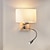 זול פמוטי קיר-מנורות קיר עץ / במבוק אור קיר 110-120V 220-240V 40 W / CE / E27