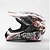 cheap Motorcycle Helmet Headsets-AHP 225 Motorcycle Motocross Helmet Adults Off-Road Helmet Full Face Racing Style Damping / Durable Fluorescent White