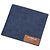 cheap Wallets-Men&#039;s Canvas Wallet / Bi-fold Solid Colored Black / Ginger / Dark Blue