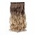 cheap Clip in Extensions-Febay Synthetic Wig Wavy Synthetic Hair Hair Extension Clip In Ombre 1 Bundle Party Synthetic Color Gradient Male Daily