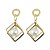 cheap Earrings-Women&#039;s Drop Earrings Ladies Basic Cute Earrings Jewelry White / Red For Daily Casual