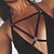 cheap Body Jewelry-Body Chain Ladies Fashion Women&#039;s Body Jewelry For Special Occasion Casual Alloy Black 1pc