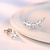 cheap Earrings-Women&#039;s AAA Cubic Zirconia Stud Earrings Leaf Ladies Personalized Sterling Silver Earrings Jewelry Silver For Wedding Party Daily Casual
