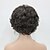 billiga Syntetiska peruker utan hätta-Synthetic Wig Curly Wavy Curly Wig Short Chestnut Brown Synthetic Hair Women&#039;s Brown