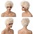 cheap Human Hair Capless Wigs-Human Hair Blend Wig Curly Classic Short Hairstyles 2020 Classic Curly Machine Made Medium Auburn#30 White Daily