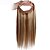 abordables Extensions Adhésives-Serre tête Extensions de cheveux Naturel humains Classique Cheveux Naturel humain Extensions Naturelles Extensions Halo Femme Blond Platine