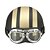 levne Sluchátka do helmy-Poloviční helma Dospělí Unisex Moto přilba Přilba s brýle