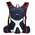 baratos Mochilas &amp; Bolsas-Mochila de Ciclismo mochila Running Pack 15L para Esportes Relaxantes Corrida Viajar Bolsas para Esporte Multifuncional Prova-de-Água Vestível Terileno Bolsa de Corrida