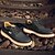 رخيصةأون أحذية أوكسفورد للرجال-رجالي أحذية رسمية جلد الخريف / الشتاء كتب أسود / بني / أحذية ستايل حديث