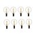 cheap LED Filament Bulbs-SHENMEILE 2W 200 lm E14 E27 LED Filament Bulbs G45 2 leds COB Decorative Warm White AC220 AC230 AC240