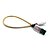 baratos Cabos de telemóvel-USB 2.0 / Iluminação Cabo &lt;1m / 3ft Portátil / Alta Velocidade Alumínio / Metal Adaptador de cabo USB Para Macbook / iPad / MacBook Air
