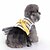 voordelige Hondenkleding-Hond Jurken Smoking Prinses Feest Cosplay Vakantie Hondenkleding Puppy kleding Hondenoutfits Geel Kostuum voor Girl and Boy Dog Chiffon Katoen XS S M L XL