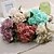abordables Flores artificiales-5 Rama Plástico Peonías Flor de Mesa Flores Artificiales