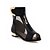 ieftine Sandale de Damă-Pentru femei Pantofi Imitație de Piele Primăvară / Vară Confortabili / Pantofi Club Sandale Toc Jos / Toc Îndesat Pantofi vârf deschis