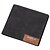 cheap Wallets-Men&#039;s Canvas Wallet / Bi-fold Solid Colored Black / Ginger / Dark Blue