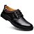 olcso Férfi fűzős bőrcipők-Férfi Félcipők Formális cipők Kényelmes cipők Esküvő Hétköznapi Hivatal és karrier Gyalogló Szintetikus Fekete Tengerészkék Barna Ősz Nyár / Kombinált / EU40