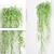 billiga Artificiell Blomma-pastoral stil korg blomma 1 st 110cm/43&quot;