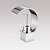 billiga クラシカル-Bathroom Sink Faucet - Waterfall Chrome Centerset Single Handle One HoleBath Taps / Brass
