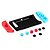 cheap Video Game Accessories-KJH Bags, Cases and Skins For Nintendo Switch ,  Portable Bags, Cases and Skins Silicone unit