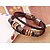 cheap Men&#039;s Bracelets-Men&#039;s Leather Bracelet Twisted woven Natural Fashion Leather Bracelet Jewelry Brown For Special Occasion Gift Sports
