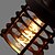 baratos Luzes pendentes-Gaiola de metal preto do vintage loft mini pingente luzes sala de estar sala de jantar corredor café bares luminária