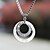 cheap Necklaces-Women&#039;s Synthetic Diamond Pendant Necklace Karma Necklace Ladies Basic Fashion Silver Plated Imitation Diamond Alloy Silver Necklace Jewelry 1pc For Wedding Party Gift Daily Casual