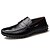 cheap Men&#039;s Slip-ons &amp; Loafers-Men&#039;s Comfort Loafers Leather Spring / Fall Comfort Loafers &amp; Slip-Ons Walking Shoes Black / Yellow