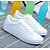 preiswerte Damen-Sneaker-Damen Schuhe PU Frühling Komfort Sneakers Für Normal Weiß