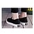 זול מוקסינים לנשים-נשים נעליים ללא שרוכים נוחות אביב קנבס PU קזו&#039;אל לבן שחור אפור ירוק צבא שטוח