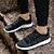 cheap Men&#039;s Sneakers-Men&#039;s Tulle Spring / Fall Comfort Sneakers Walking Shoes Black / White / Khaki / Athletic / Lace-up