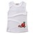 cheap Sets-Toddler Girls&#039; Floral Stripes Dresswear Daily Sports Going out Solid Colored Striped Print Sleeveless Regular Regular Cotton Clothing Set White
